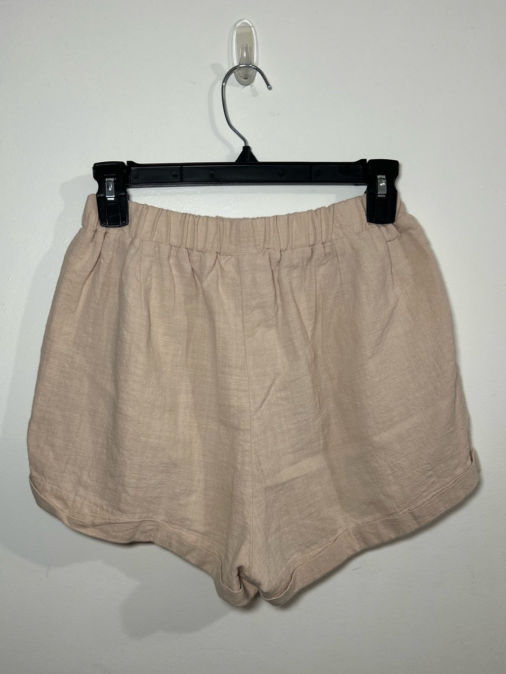 The Lullaby Club Soft Cotton/Linen Button-Up Shorts Set - Picture 7 of 9